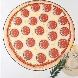 Pizza Beach Pool Blanket